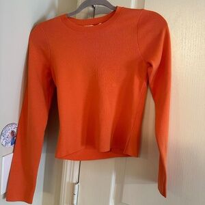 Orange sweater